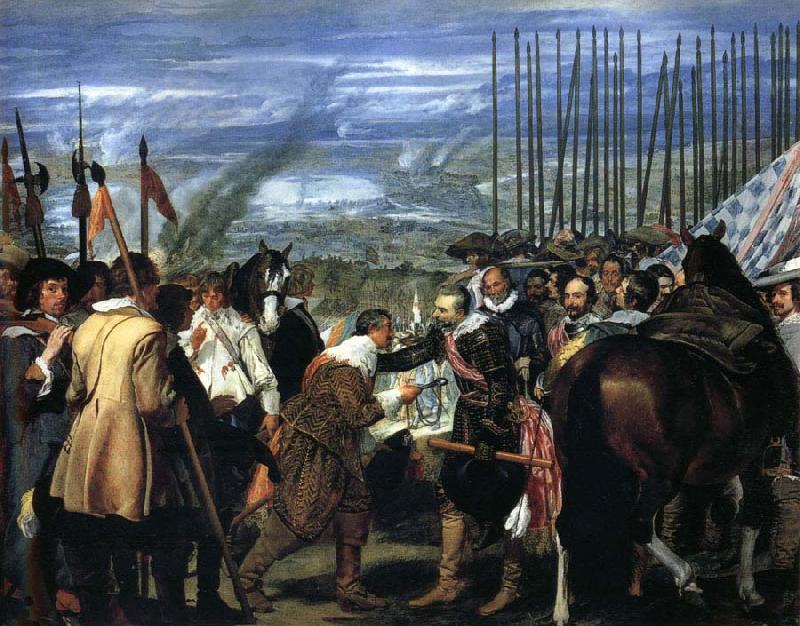 Diego Velazquez Surrender of Breda Sweden oil painting art